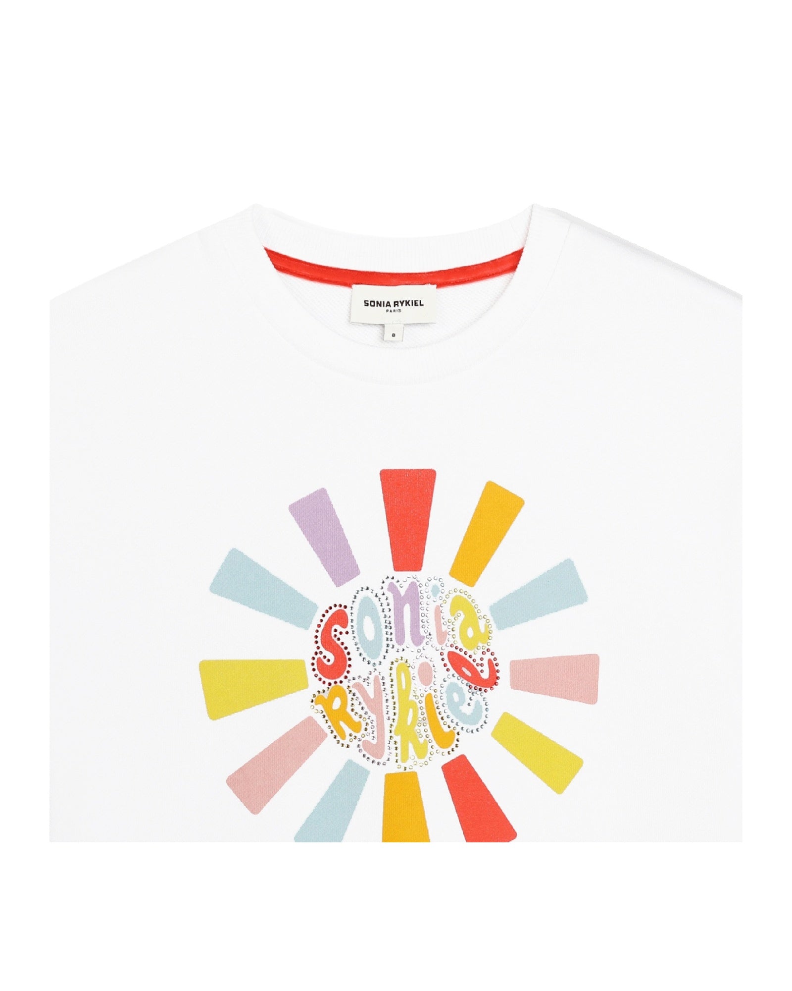 Sweatshirt en imprimé - Blanc