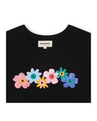 T-shirt court - Black
