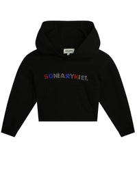 Sweat à capuche en coton - Black