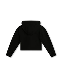 Sweat à capuche en coton - Black