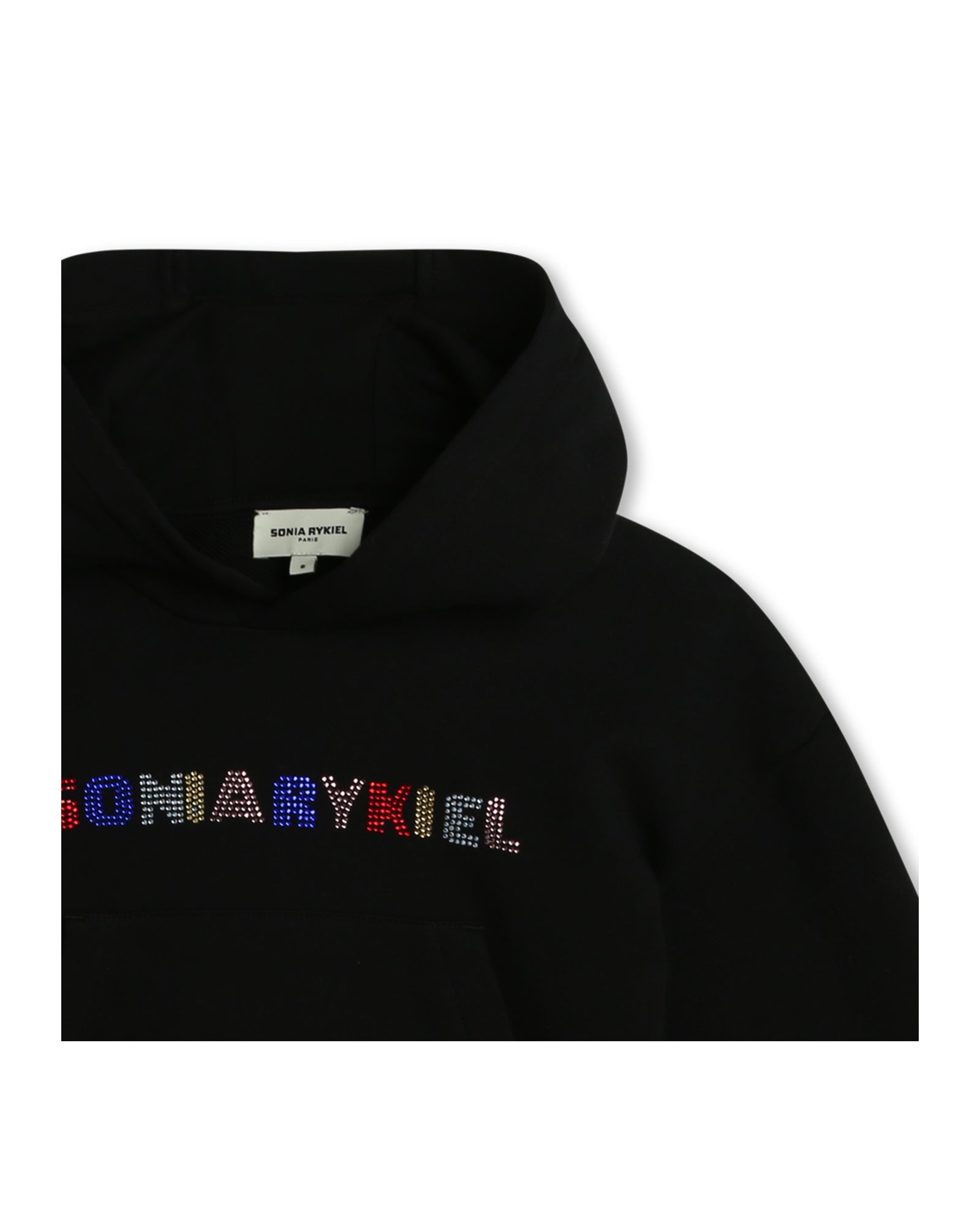 Sweat à capuche en coton - Black