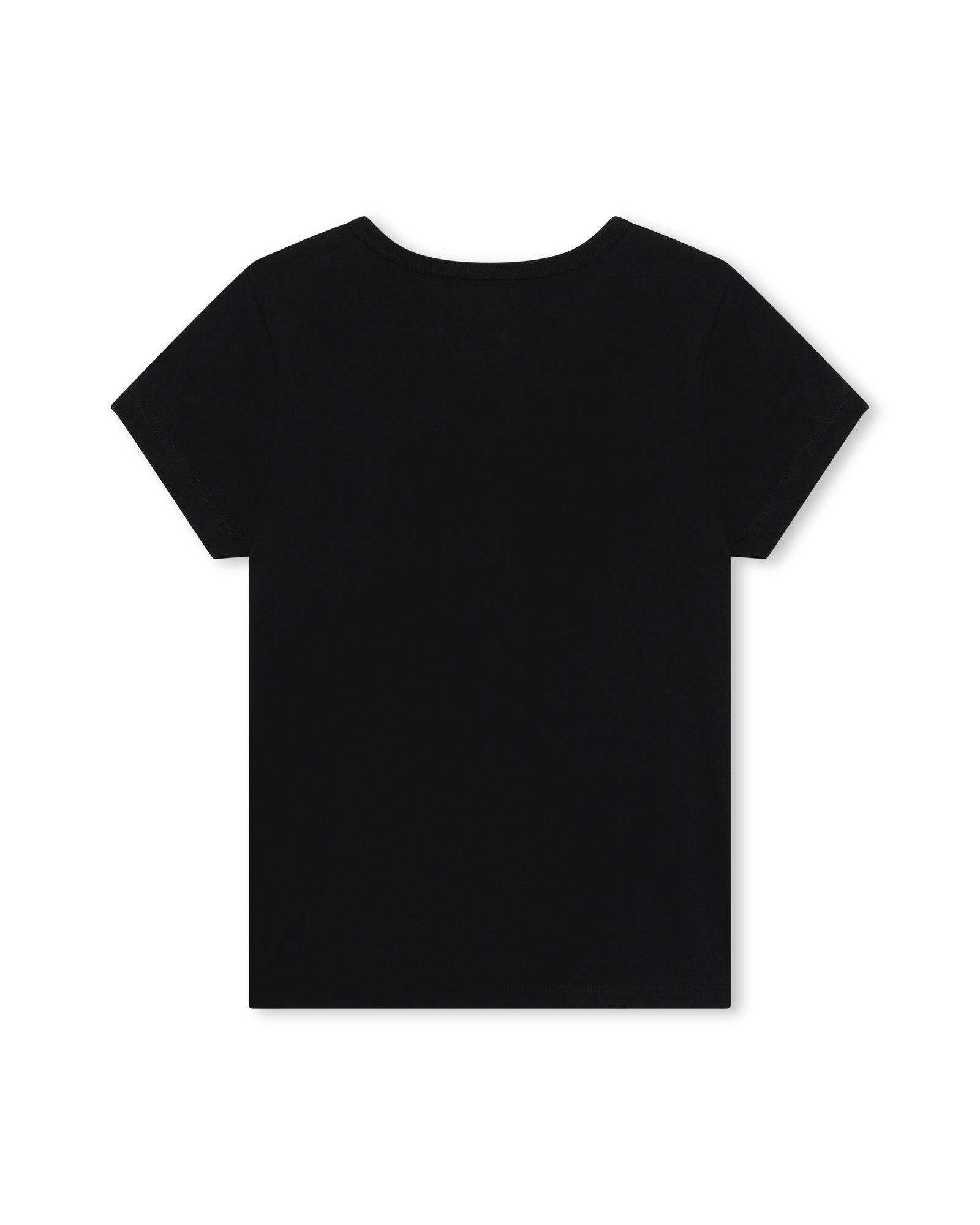 T-shirt avec illustration en coton - Black