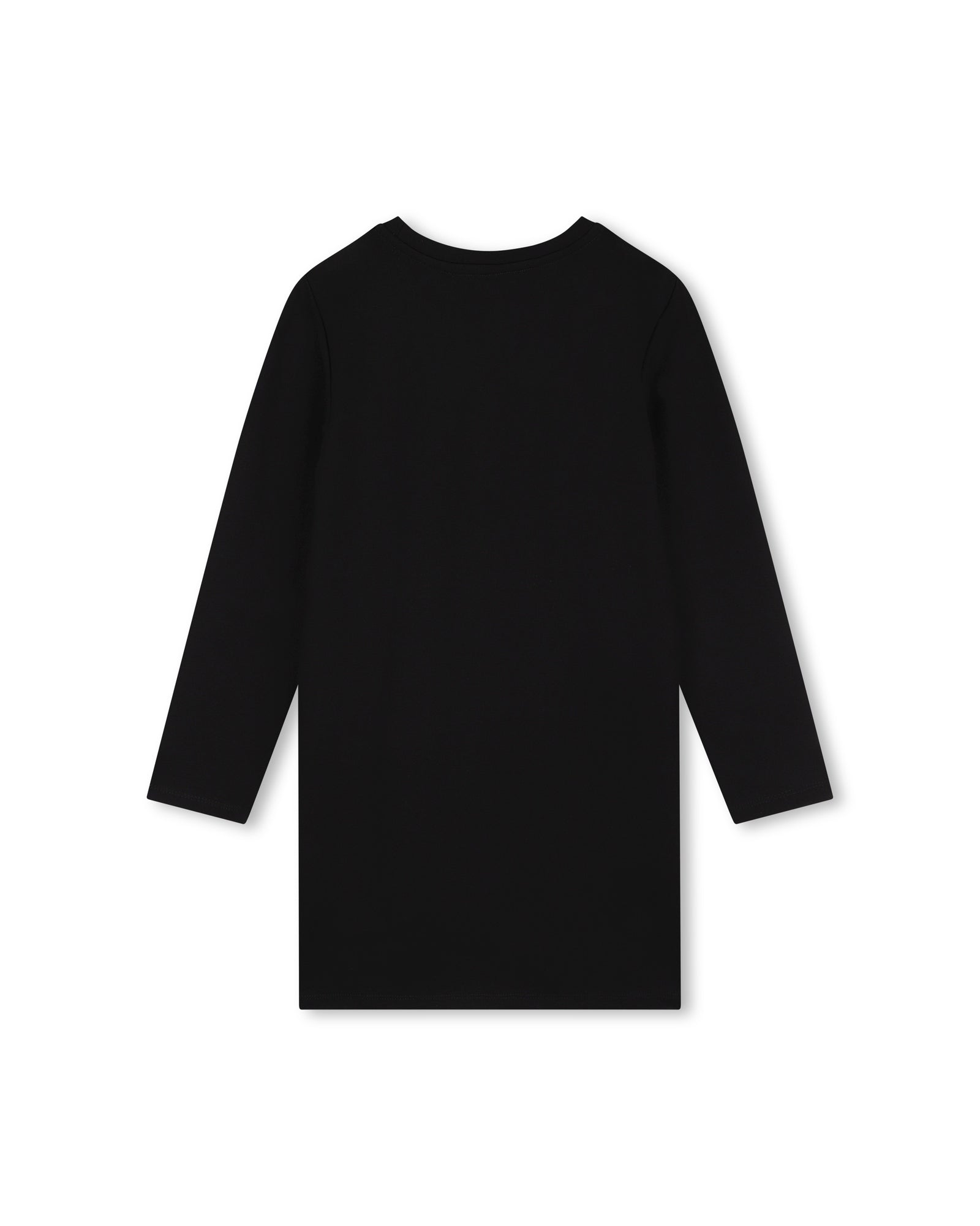 Robe à rayures en strass - Black