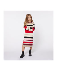 Iconic cotton striped maxi dress - Stripe
