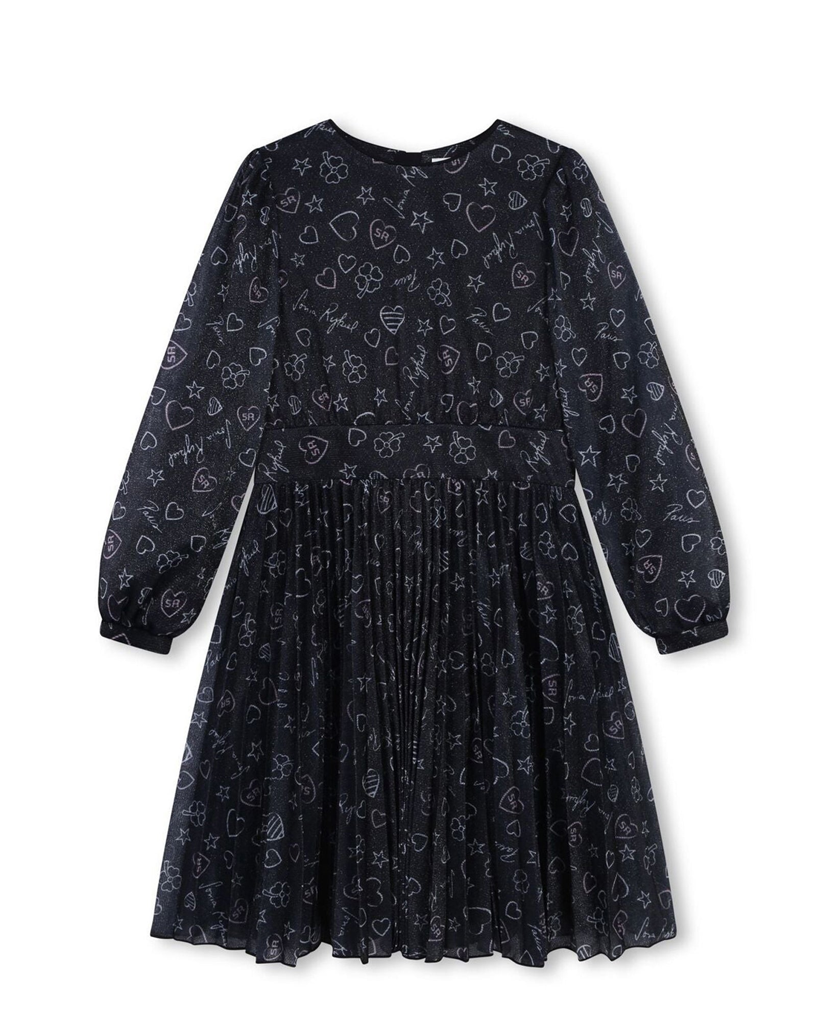 Robe Fantaisie pailletée - Black