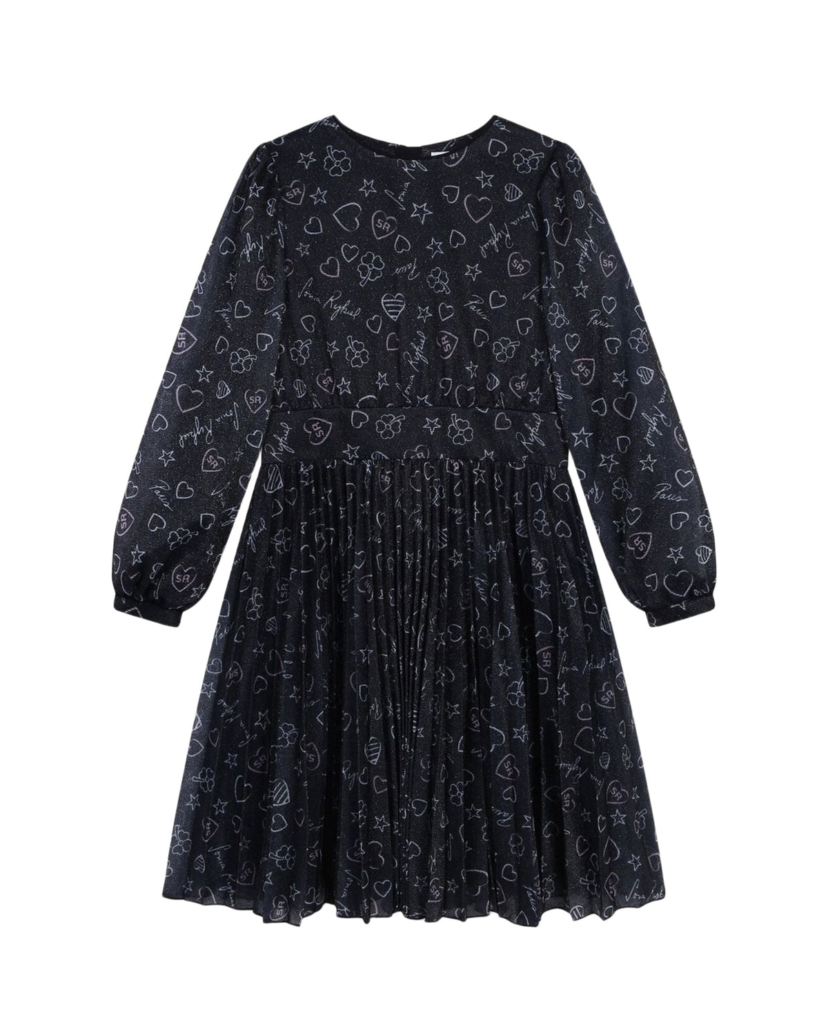 Robe Fantaisie pailletée - Black