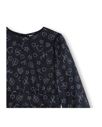 Robe Fantaisie pailletée - Black
