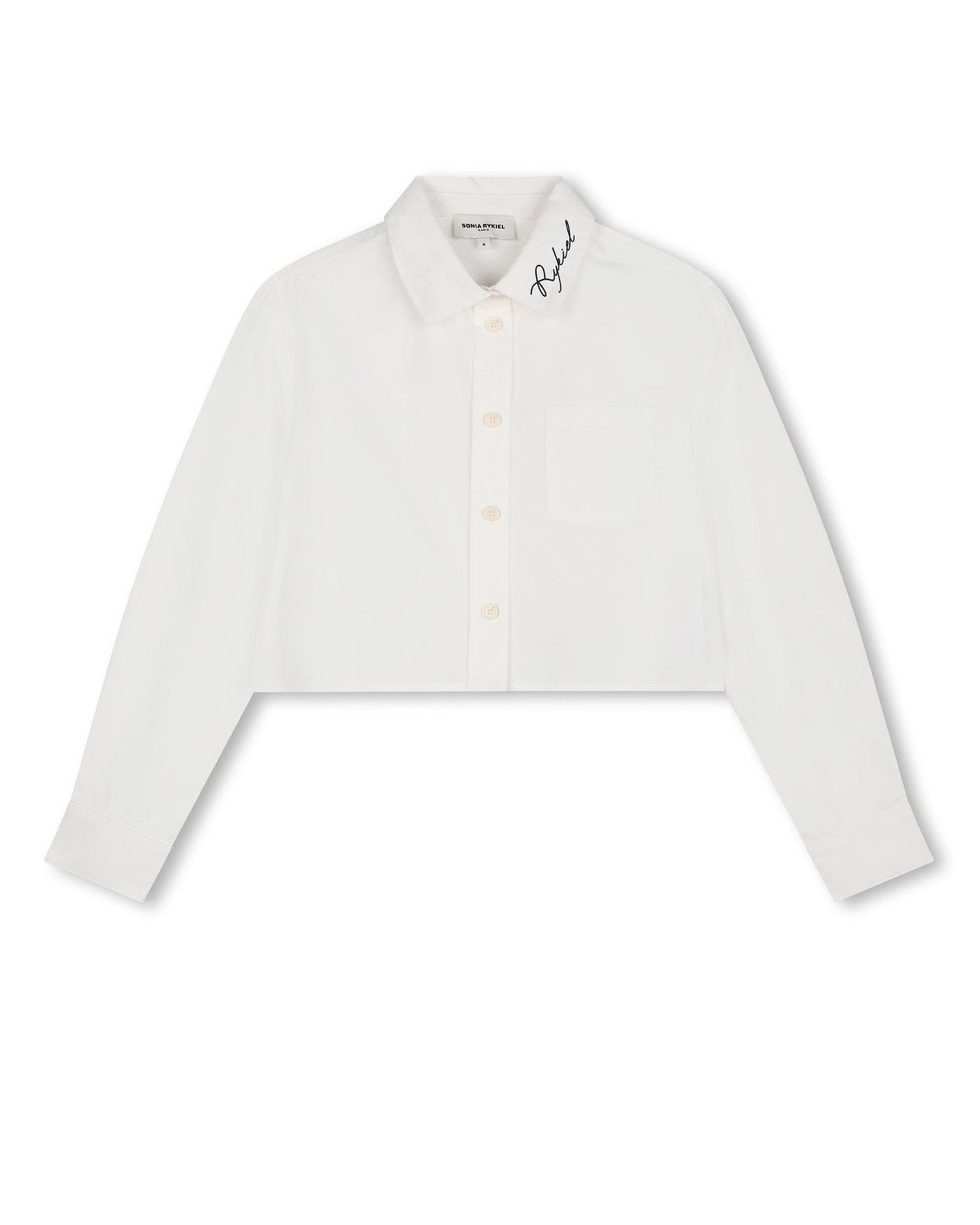 Cotton pocket shirt - Off White