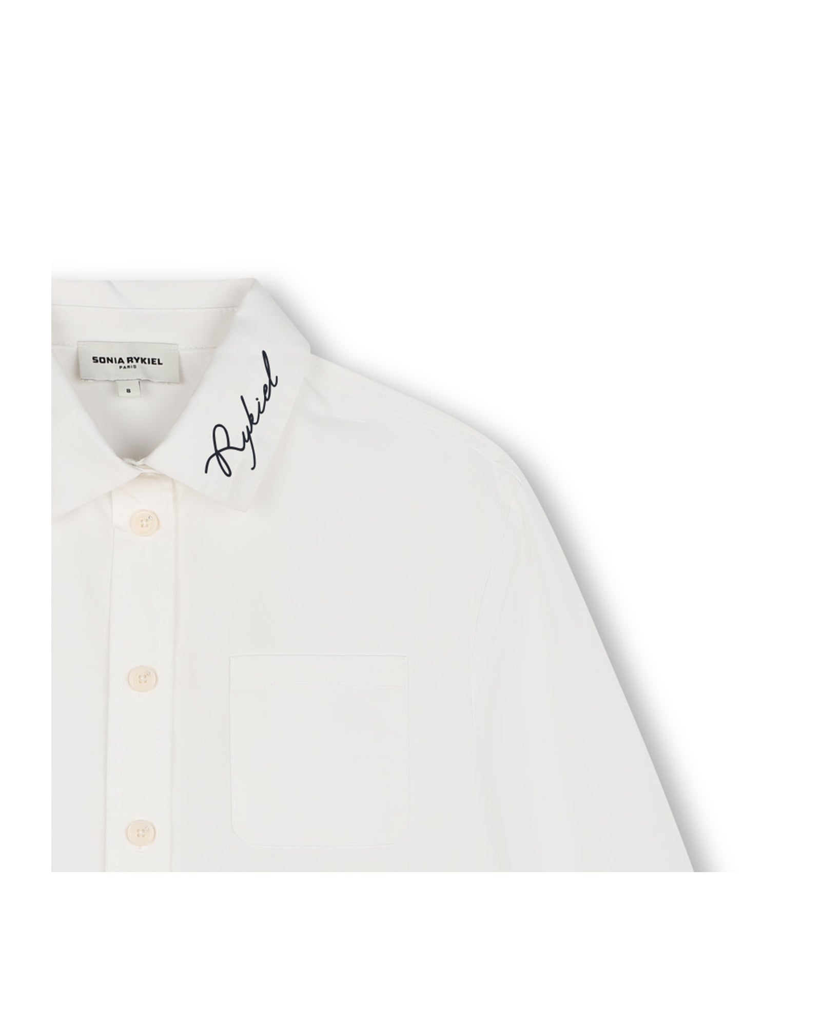 Cotton pocket shirt - Off White