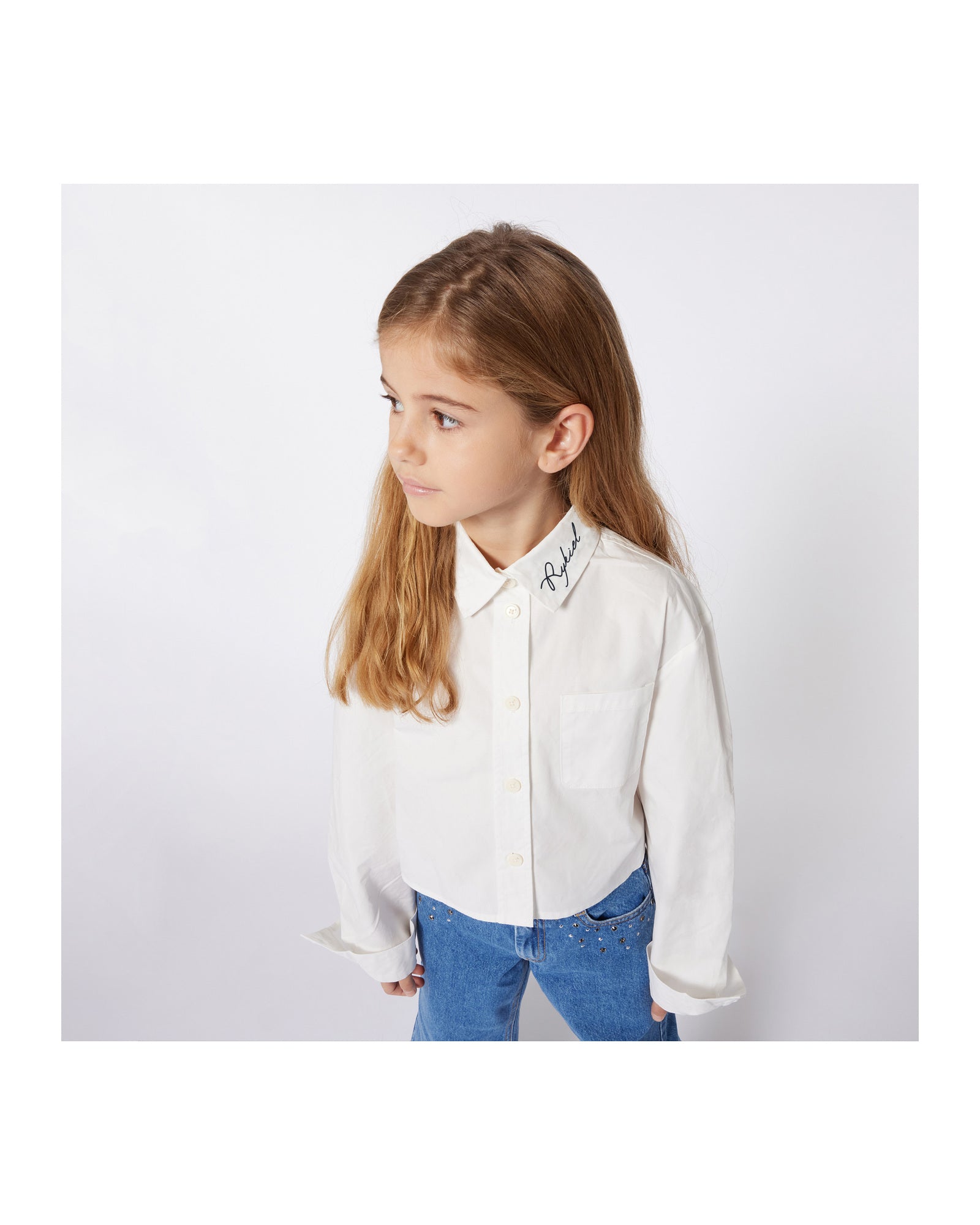 Cotton pocket shirt - Off White