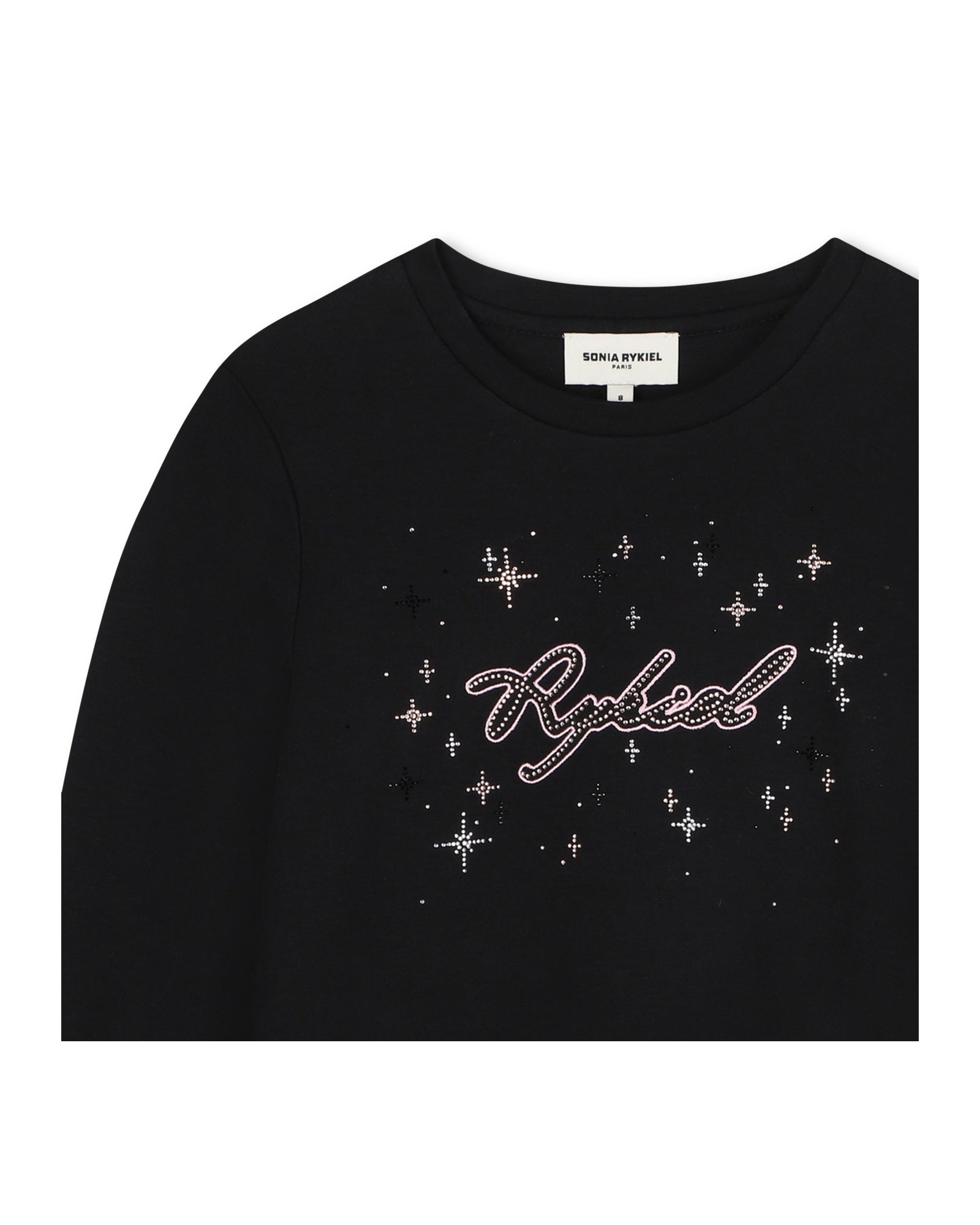 Madame Rykiel cotton illustration T-shirt - Black