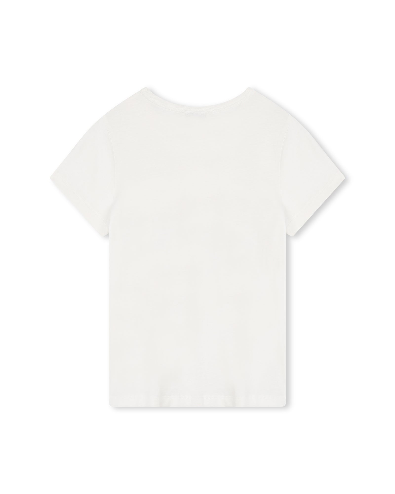 T-shirt illustration fantaisie en coton - Off White