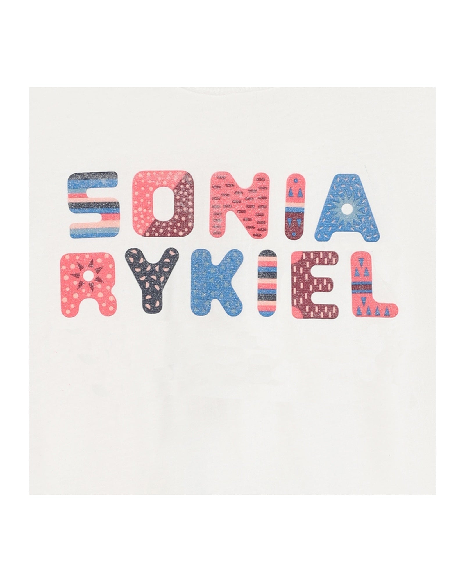 T-shirt illustration fantaisie en coton - Off White