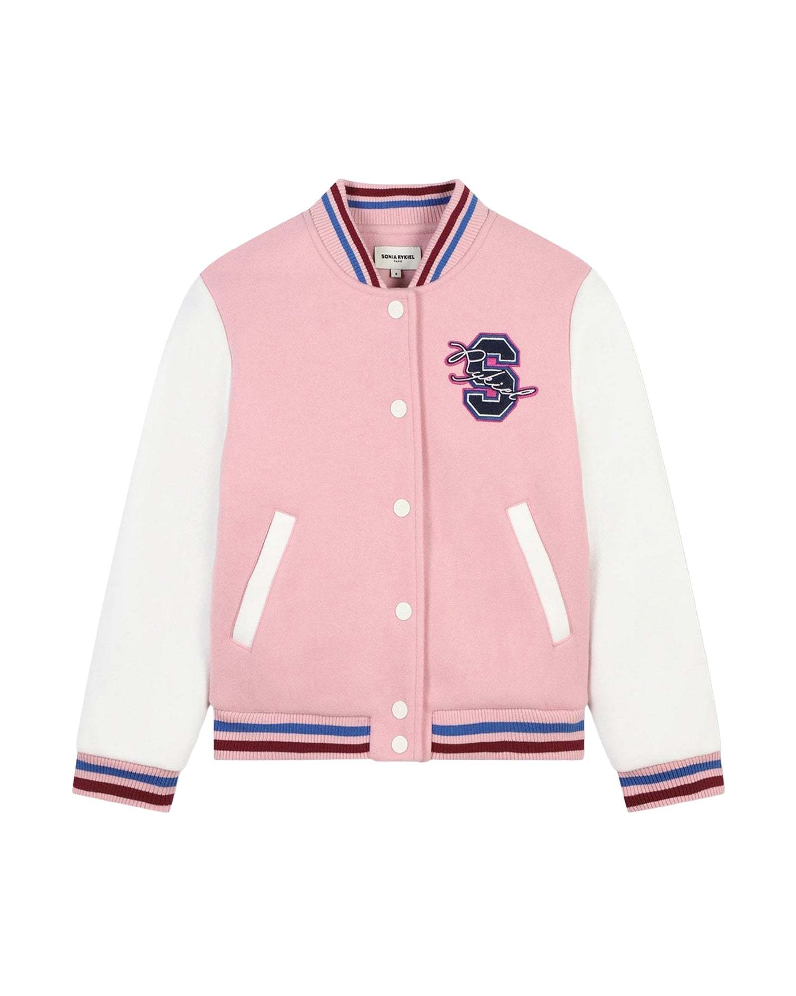 Blouson à pressions - Guimauve