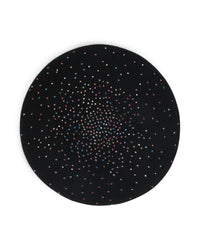 Béret à strass en laine - Black