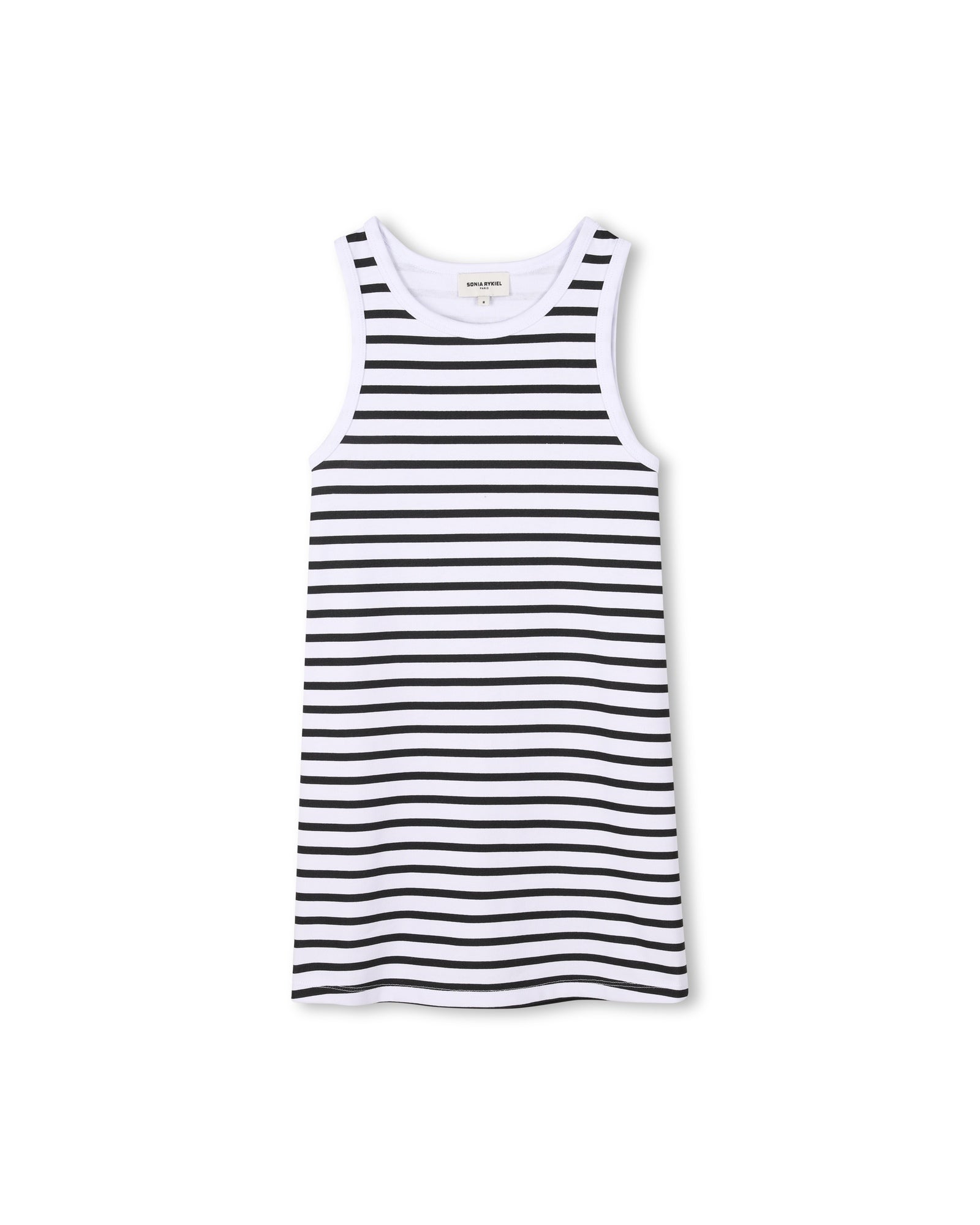 Robe 2 en 1 rayée - Black