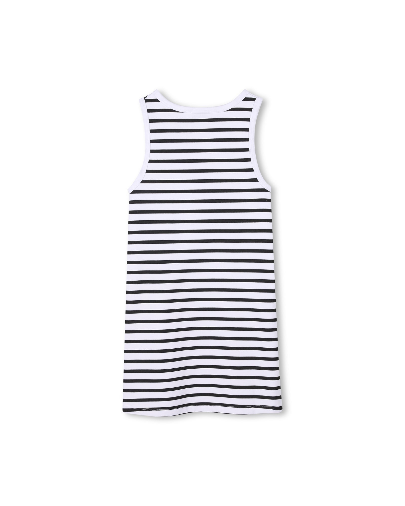 Robe 2 en 1 rayée - Black