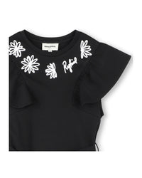 Robe à manches courtes - Black