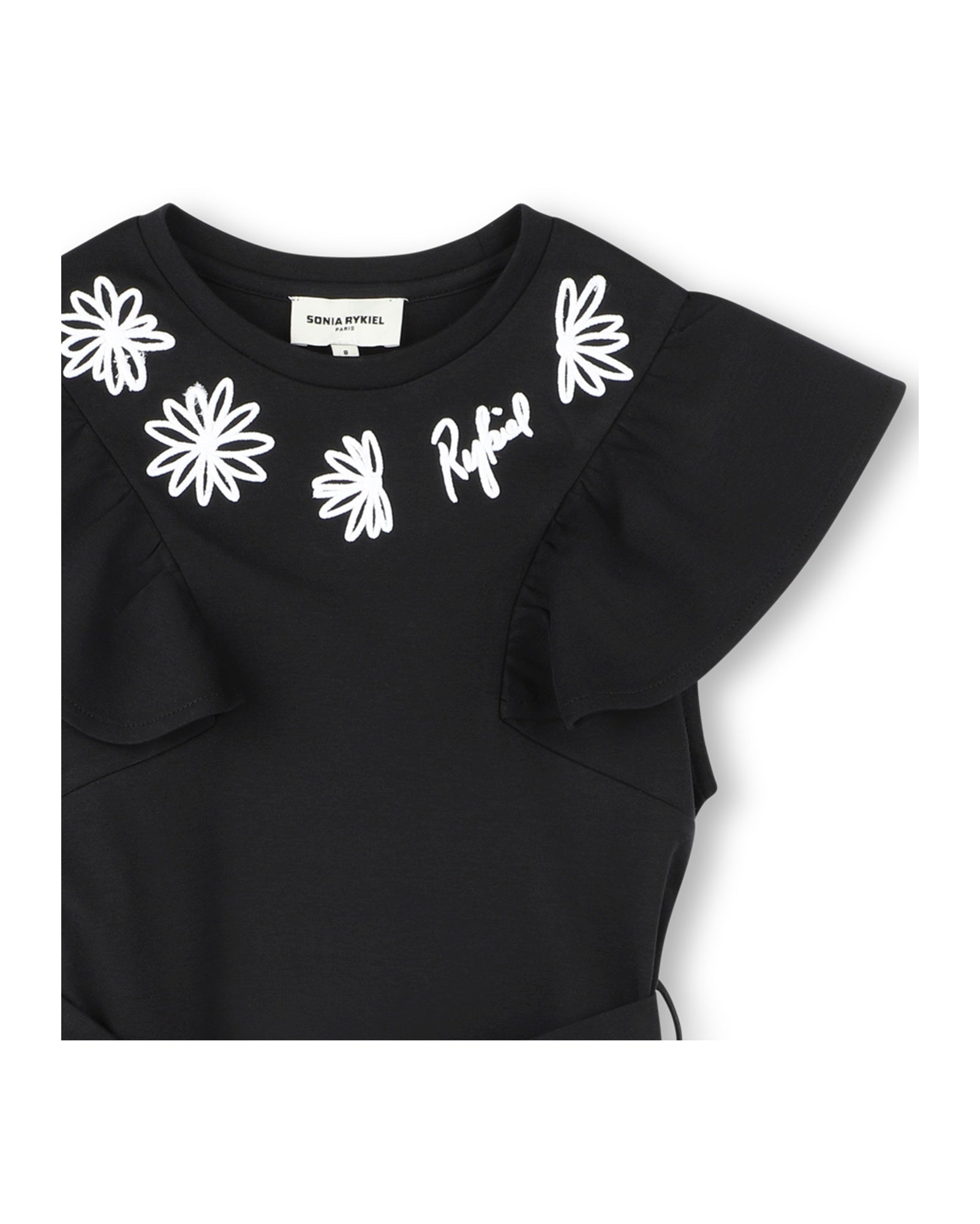 Robe à manches courtes - Black