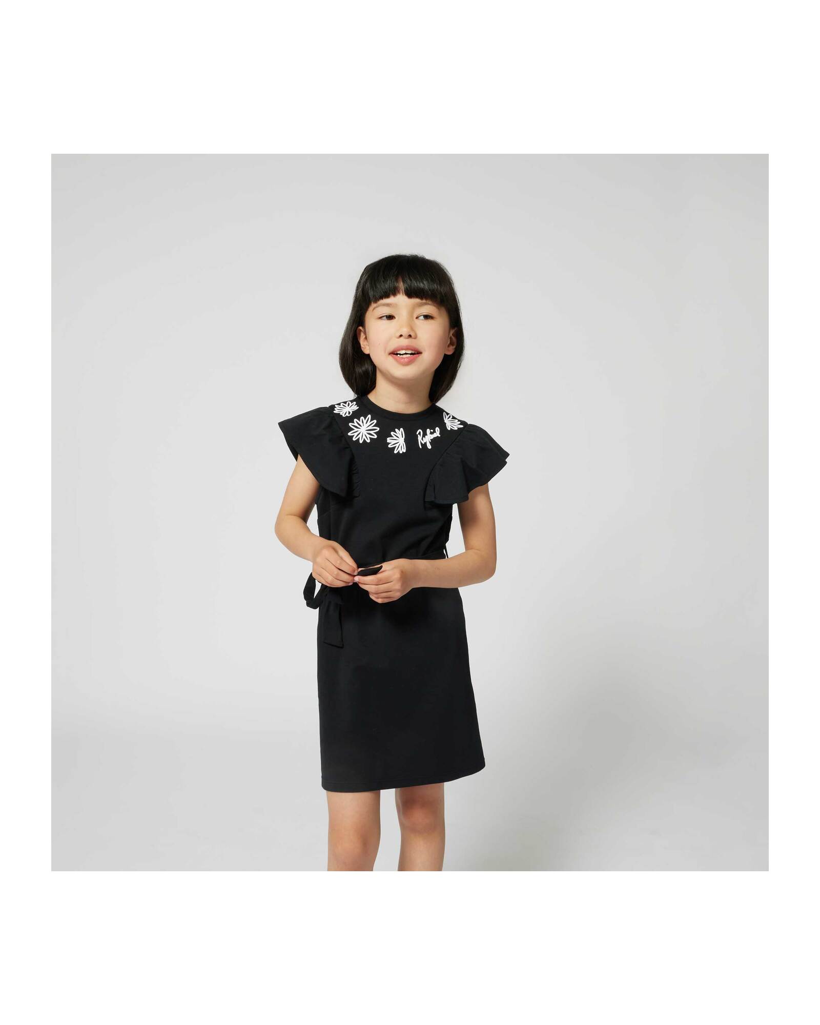 Robe à manches courtes - Black