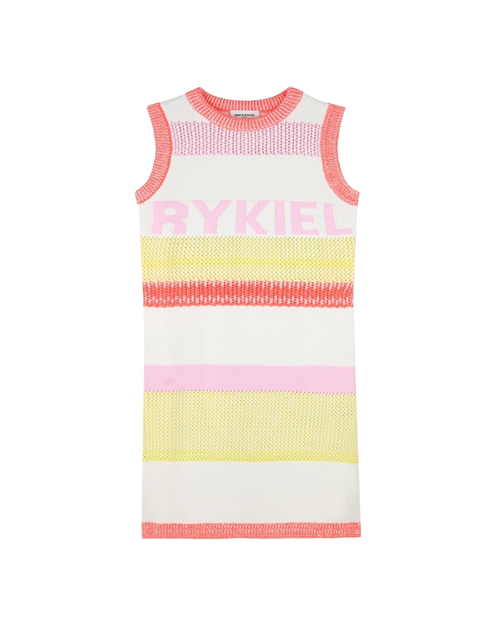 Robe sans manches en coton - Multicolor