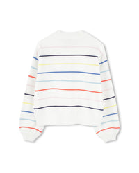 Cardigan à fermeture pressionnée - Offwhite