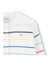 Cardigan à fermeture pressionnée - Offwhite