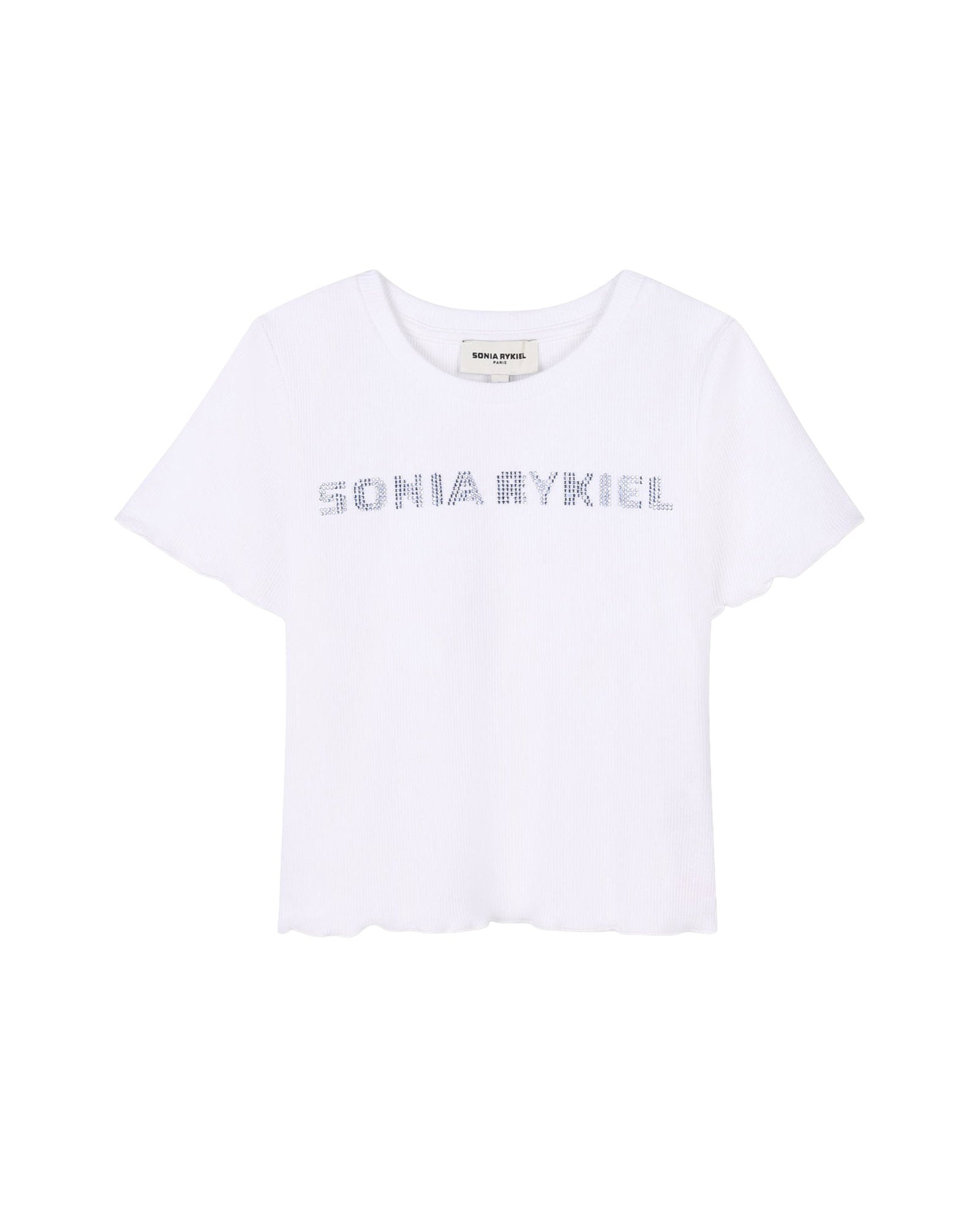 T-shirt à logo Sonia Rykiel en coton - Blanc