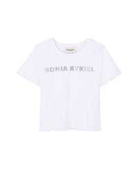 T-shirt à logo Sonia Rykiel en coton - Blanc