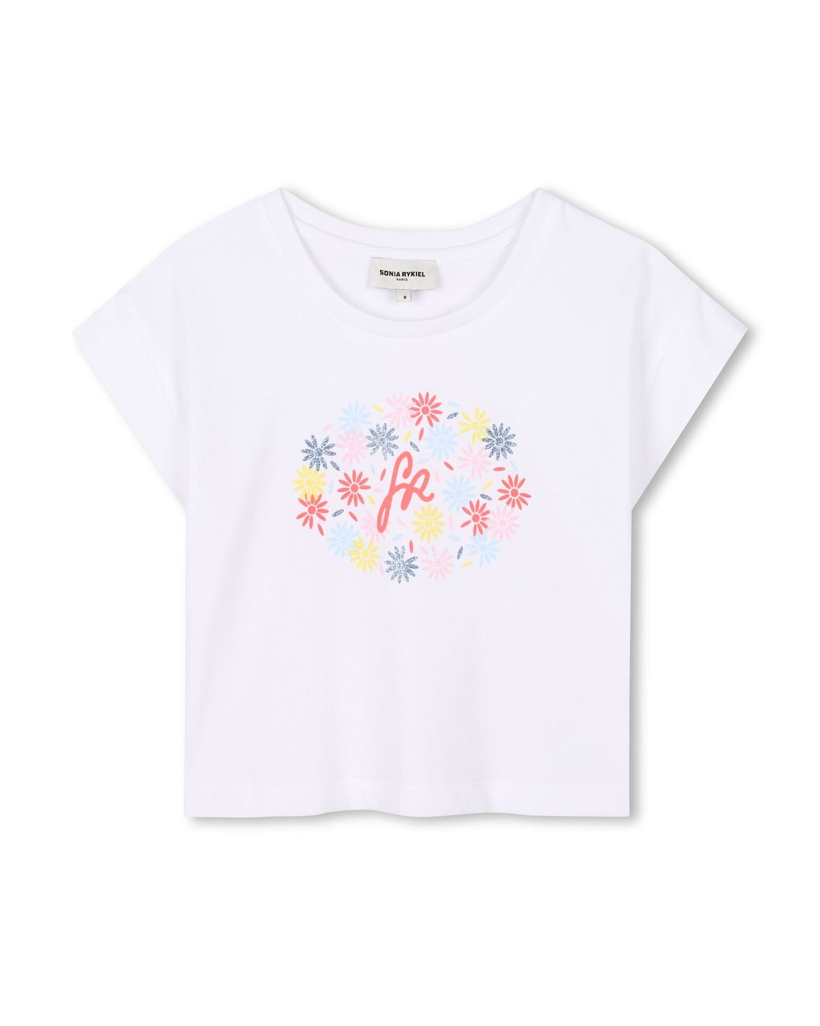 T-shirt with illustration - White