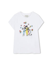 T-shirt avec illustration - Blanc