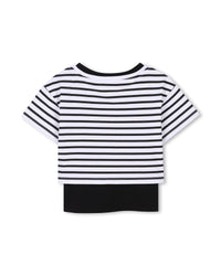 T-shirt à broderies - Black