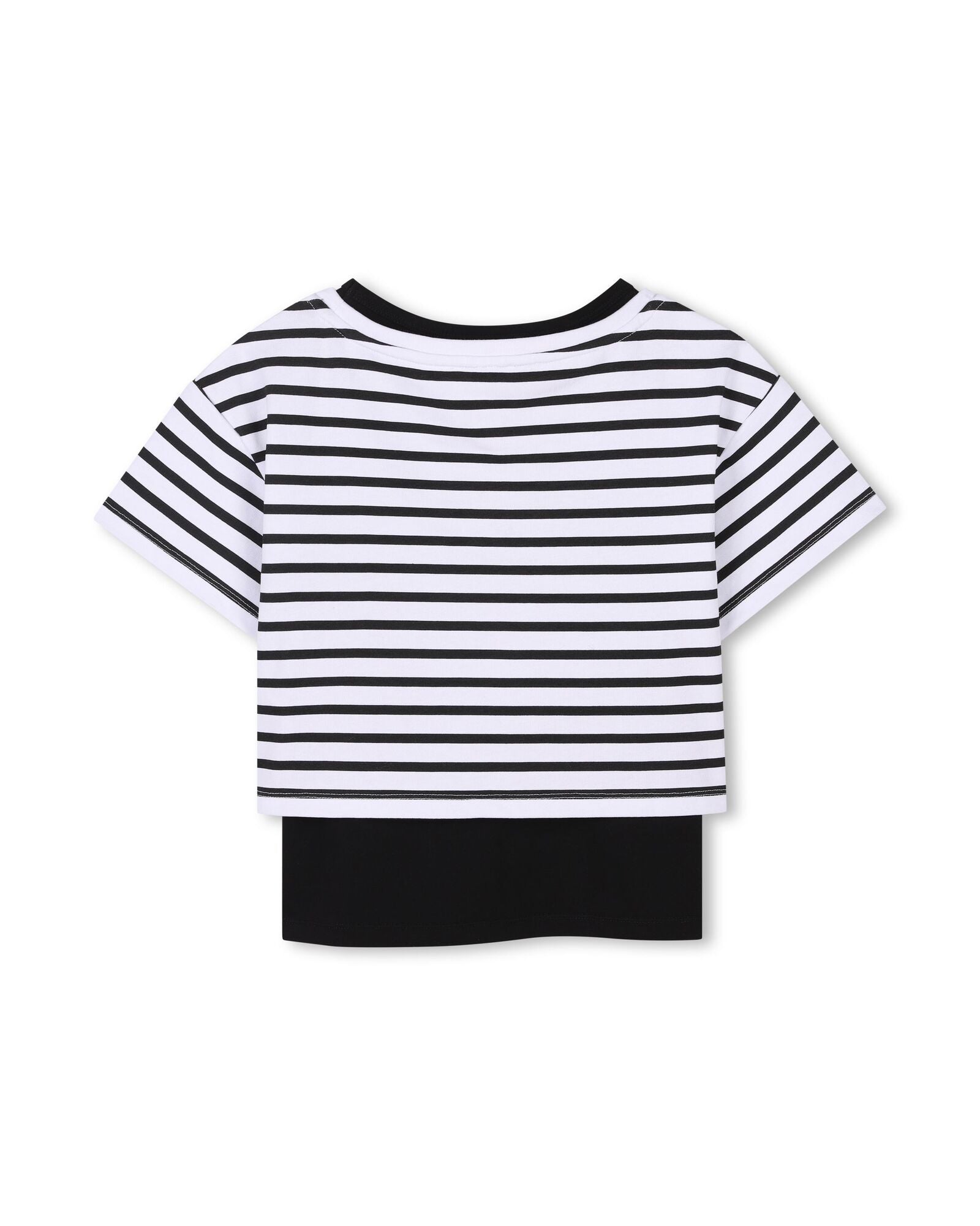 T-shirt à broderies - Black