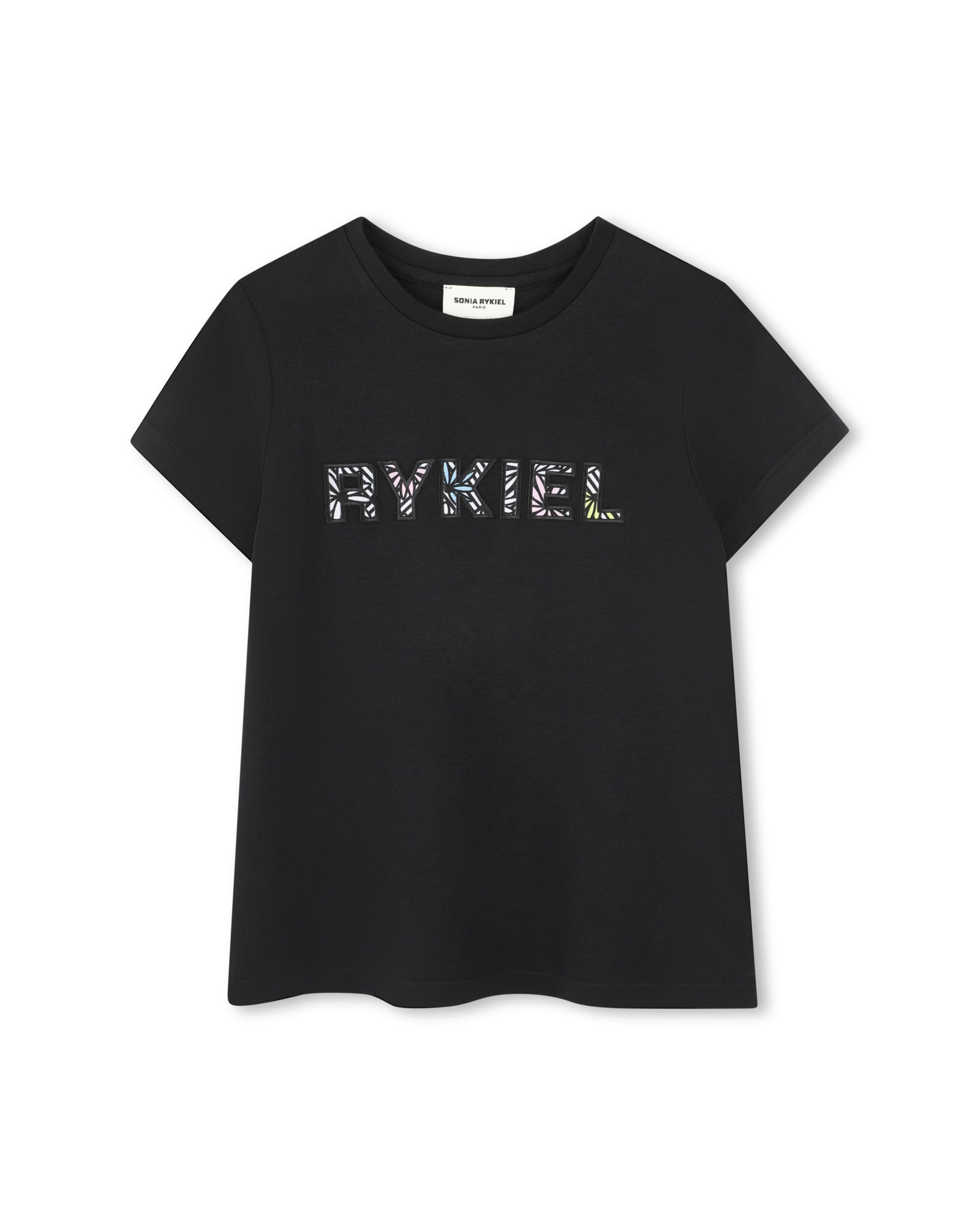 T-shirt en imprimé - Black