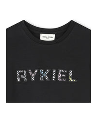 T-shirt en imprimé - Black