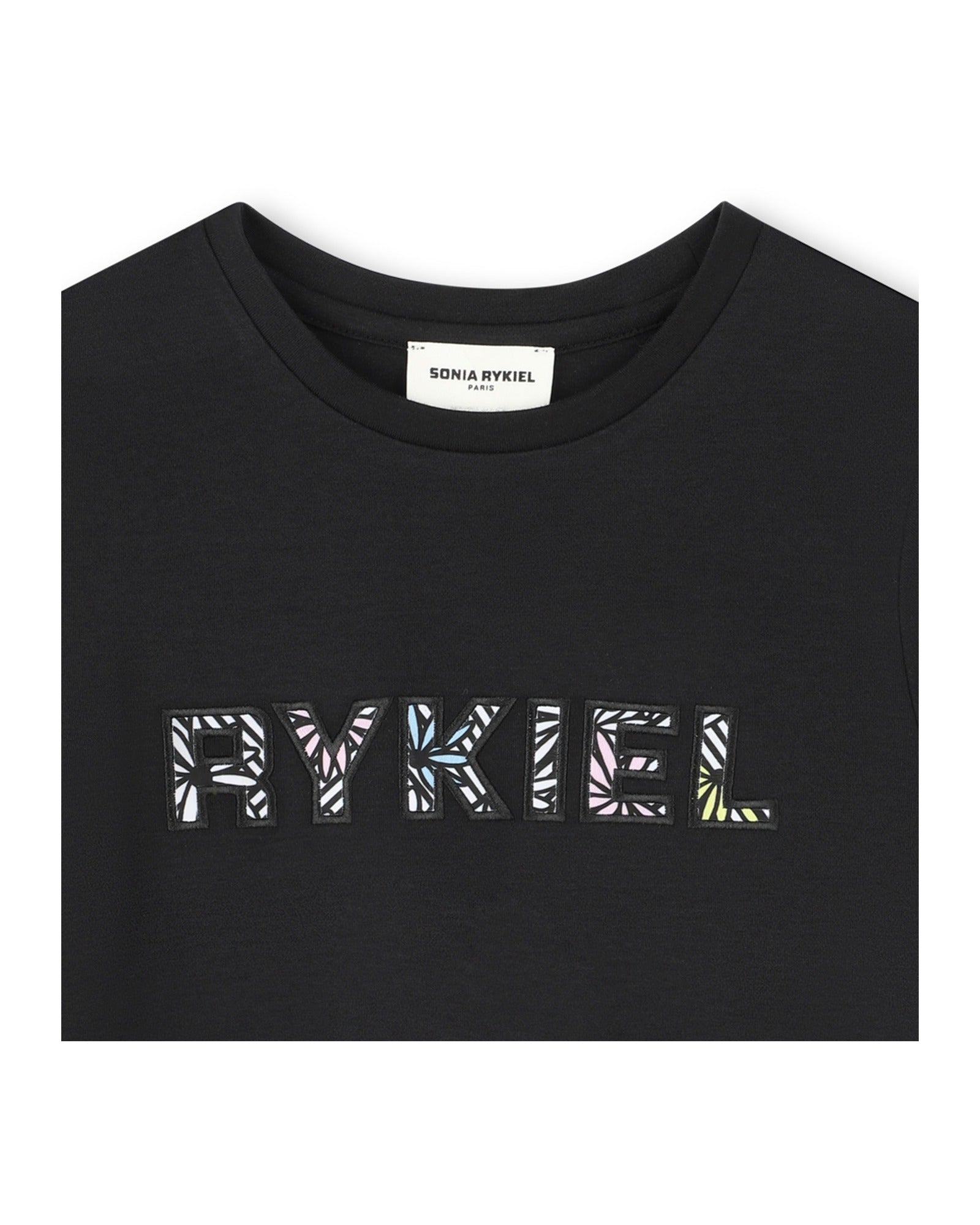 T-shirt en imprimé - Black