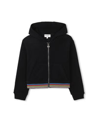 Cardigan à capuche - Black
