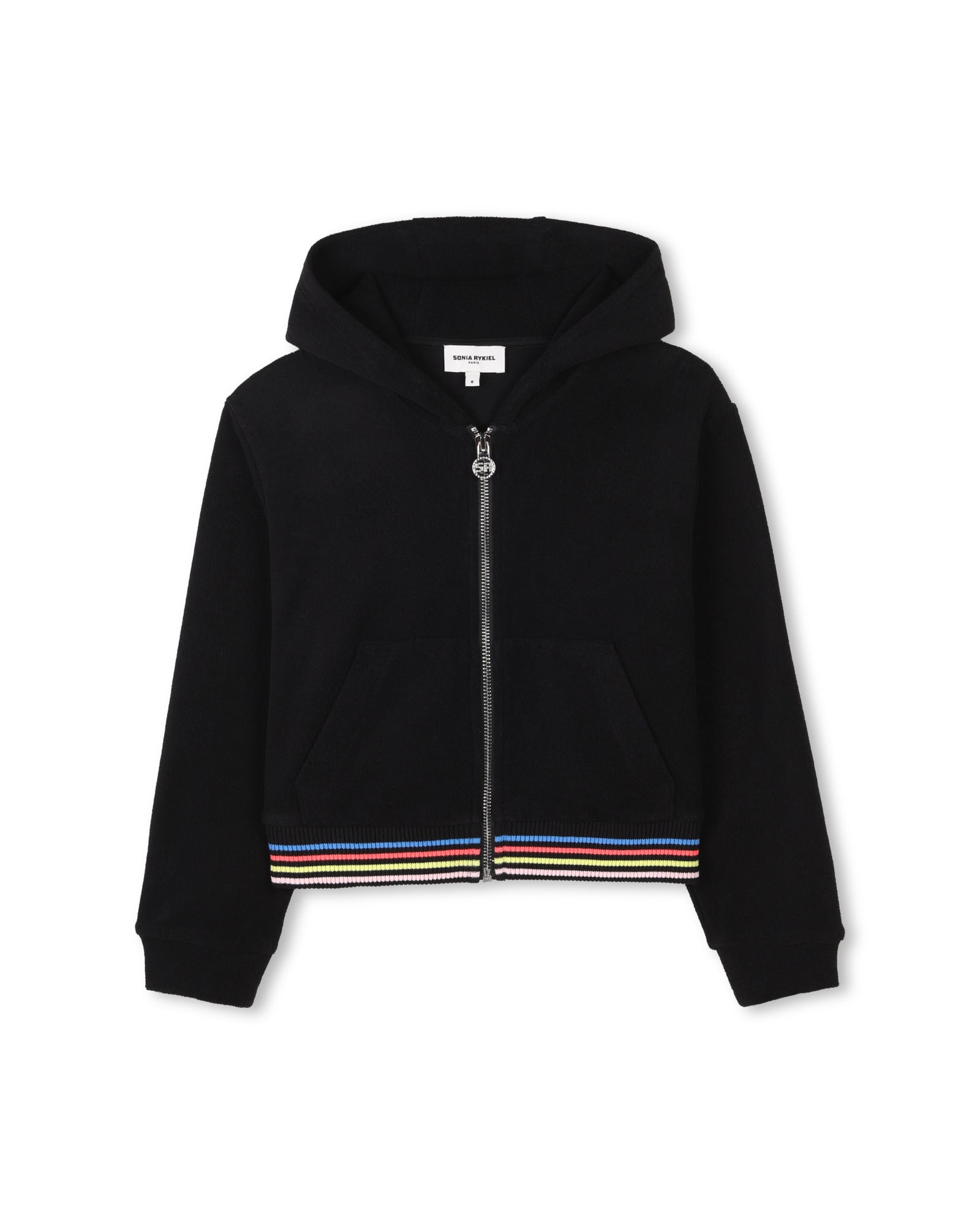 Cardigan à capuche - Black