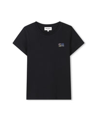 T-shirt with SR branding - Black