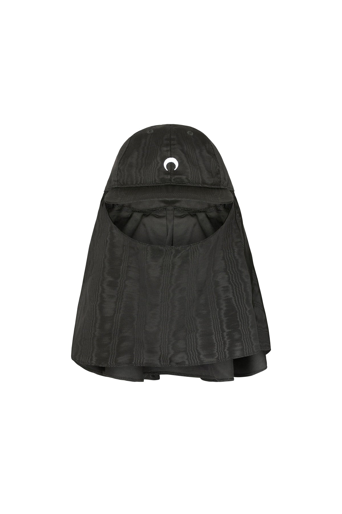 Casquette écharpe de protection unisex - Black