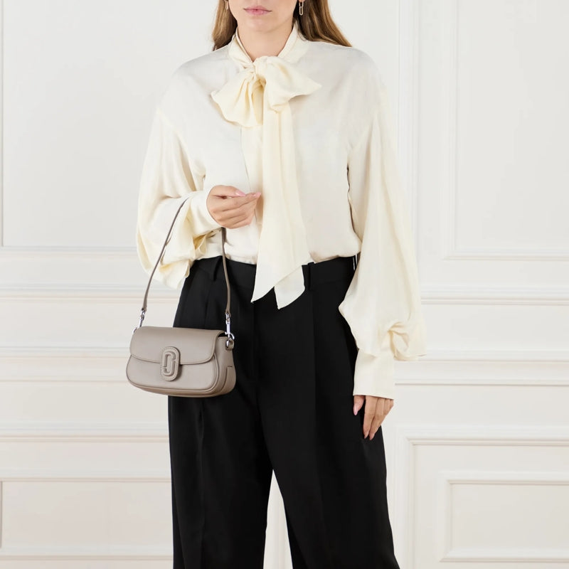 Sac Clover avec logo en cuir - Cement