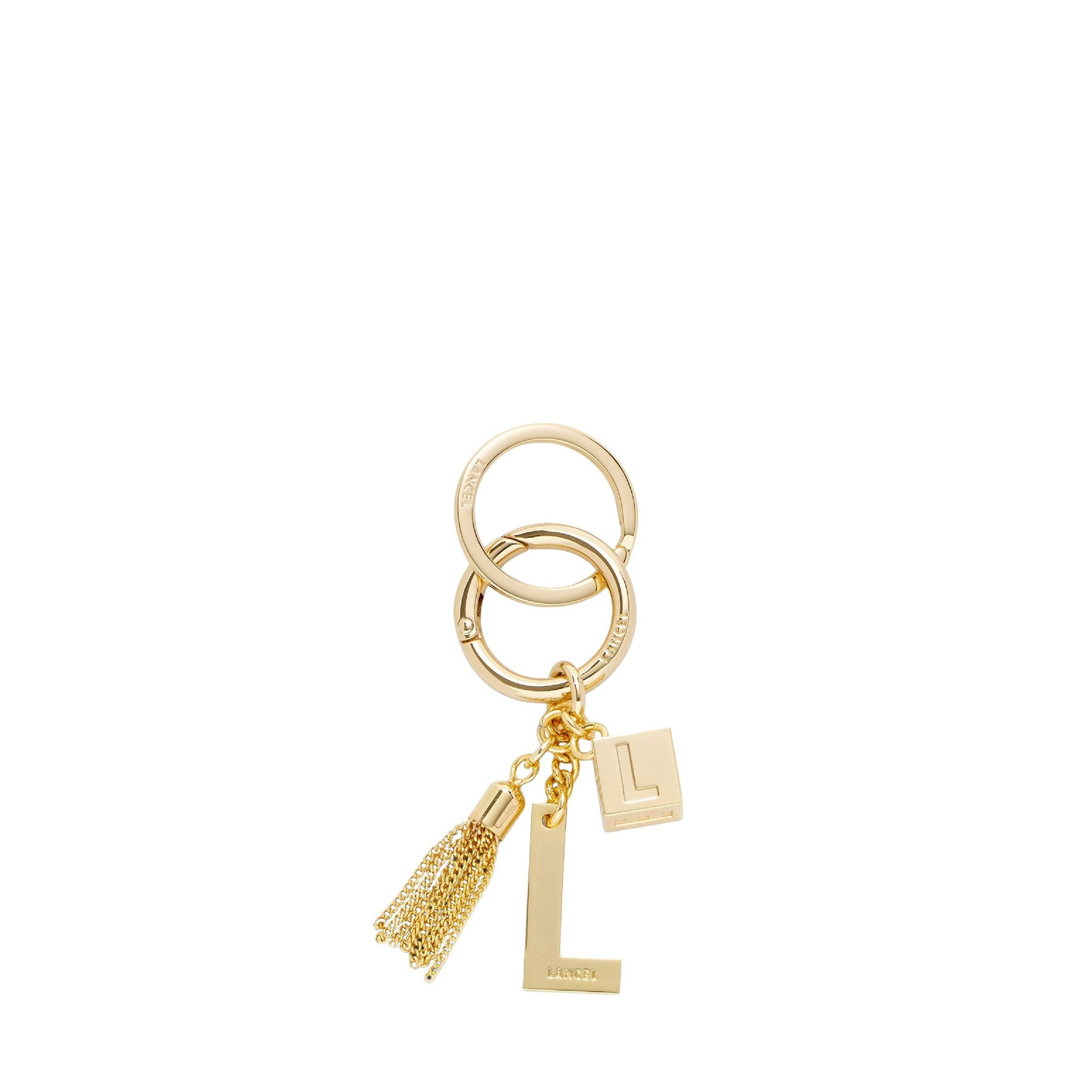 Porte-clés Nine métal - Or