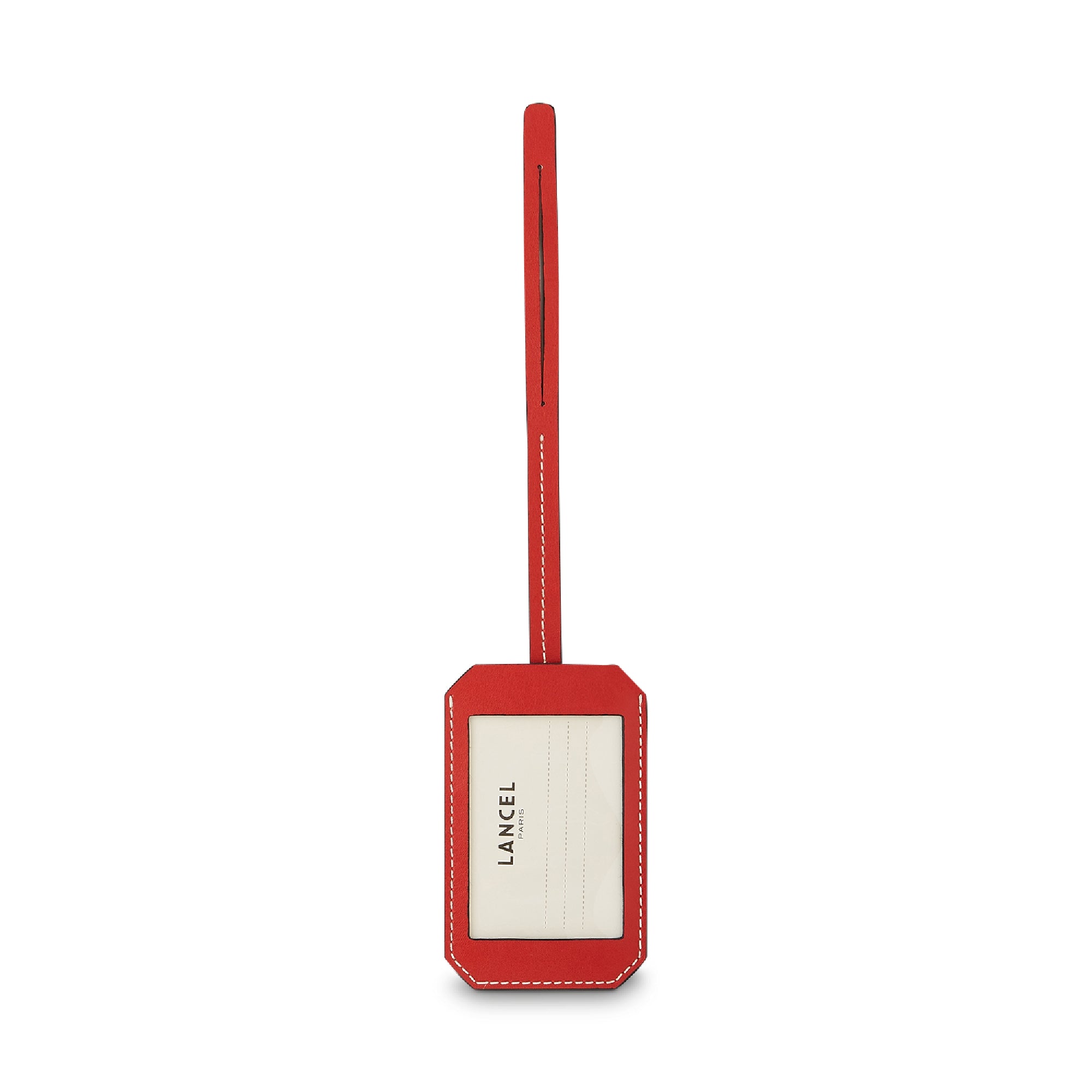 Porte-adresse Explorer en cuir - Rouge