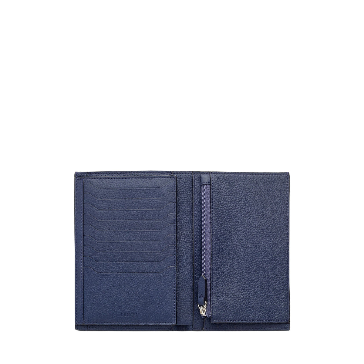 Portefeuille 9CC Graphic en cuir - Bleu pétrole