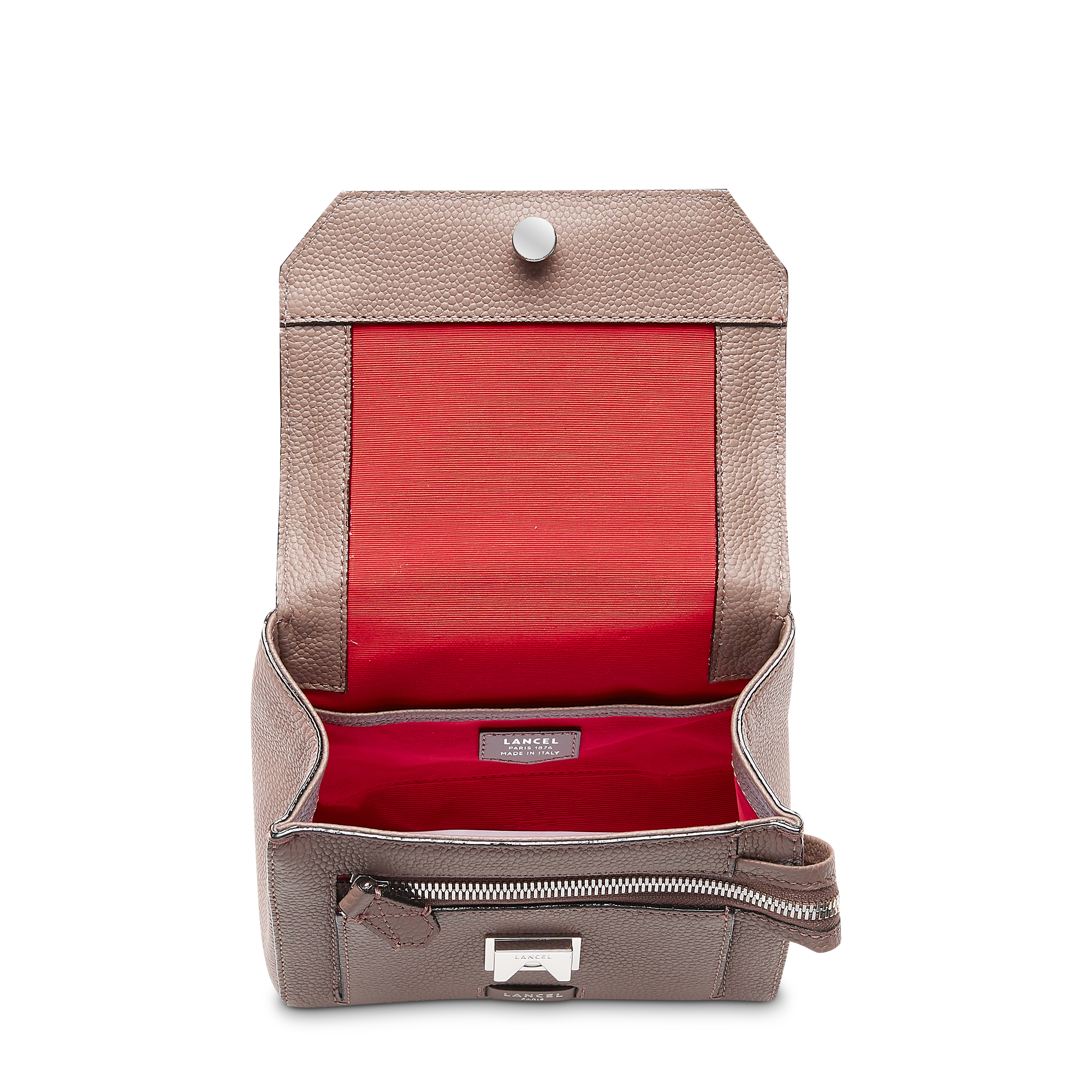 Sac rabat Ninon S en python - Miel, Fum & Lin