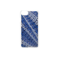 iPhone 6, 7, 8 case with ‘Logo Fun’ design - Navy Blue
