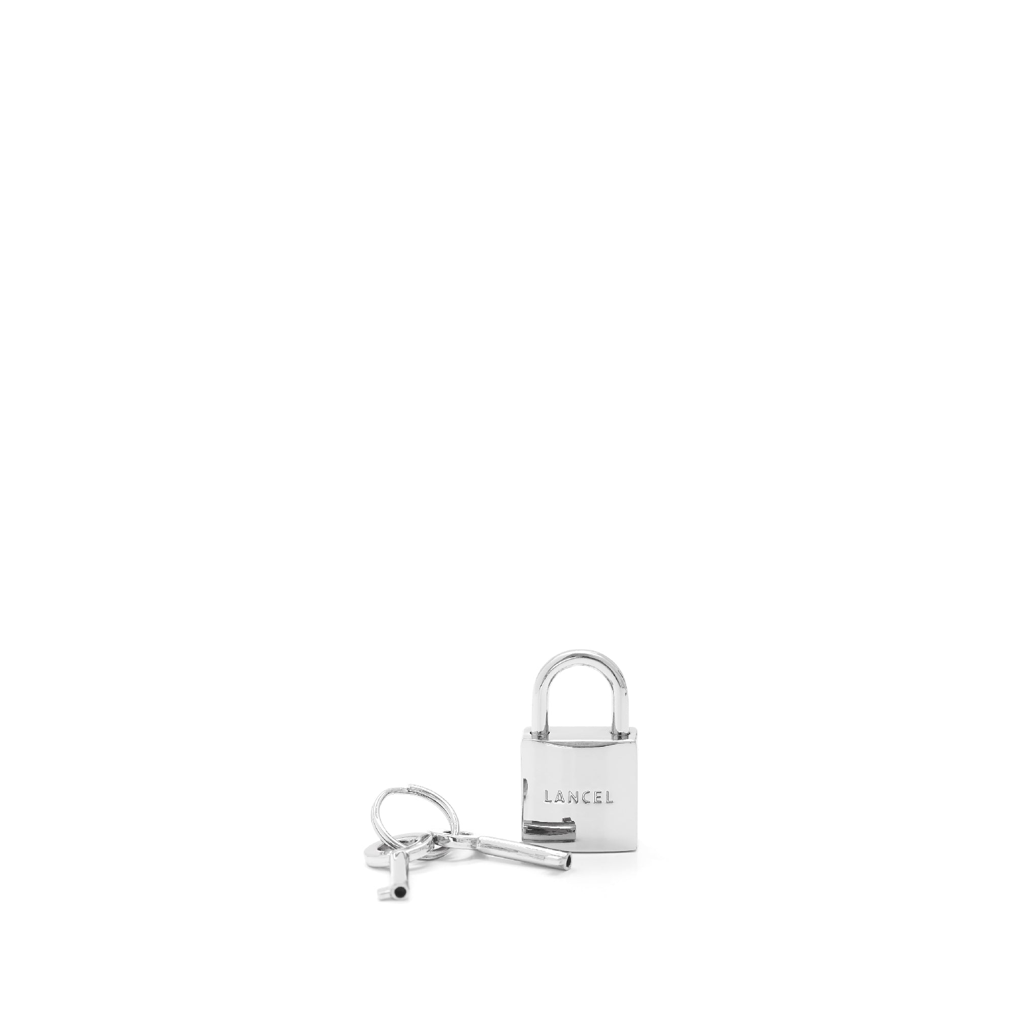 Cadenas à clés Oscar - Nickel Brillant