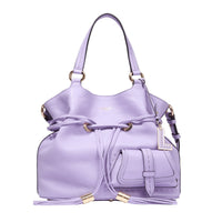 M Premier Flirt leather bucket bag - Lilac
