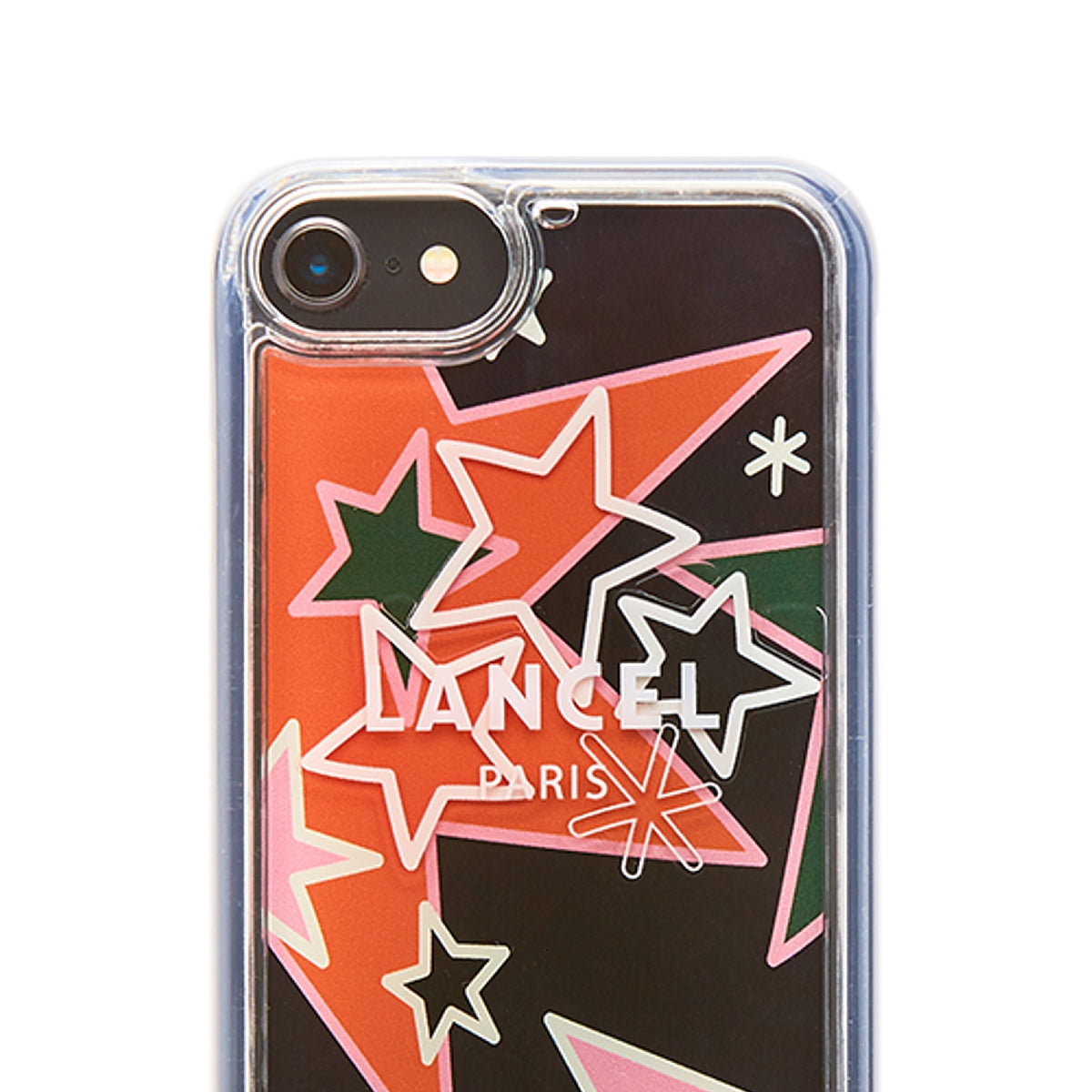 Stars leather iPhone 6, 7, 8 case - Khaki, Papa & Can