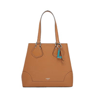 Sac cabas M Izy en cuir - Camel